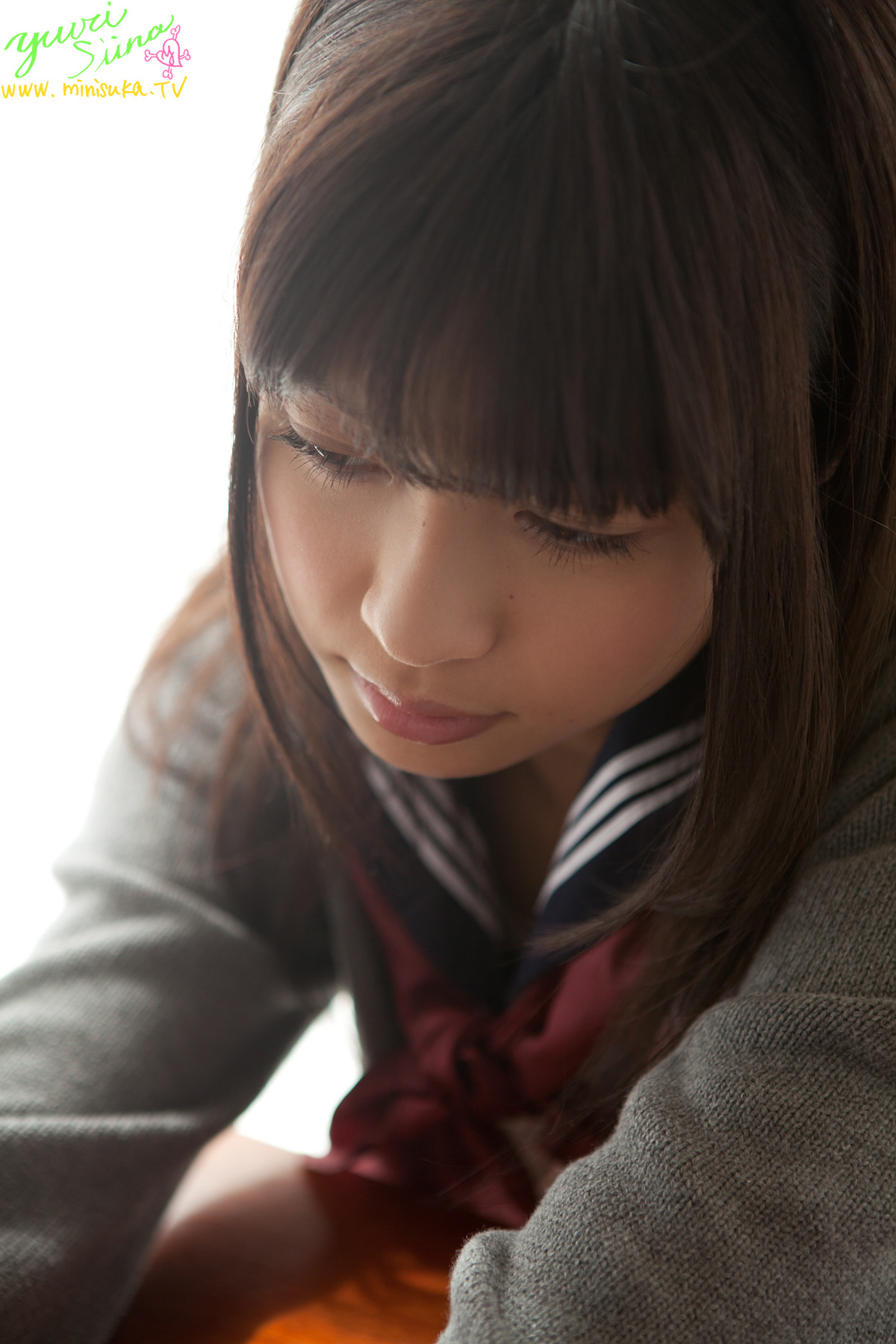 Yuuri Shiina, female high school student in active service[ Minisuka.tv ] 2011.07